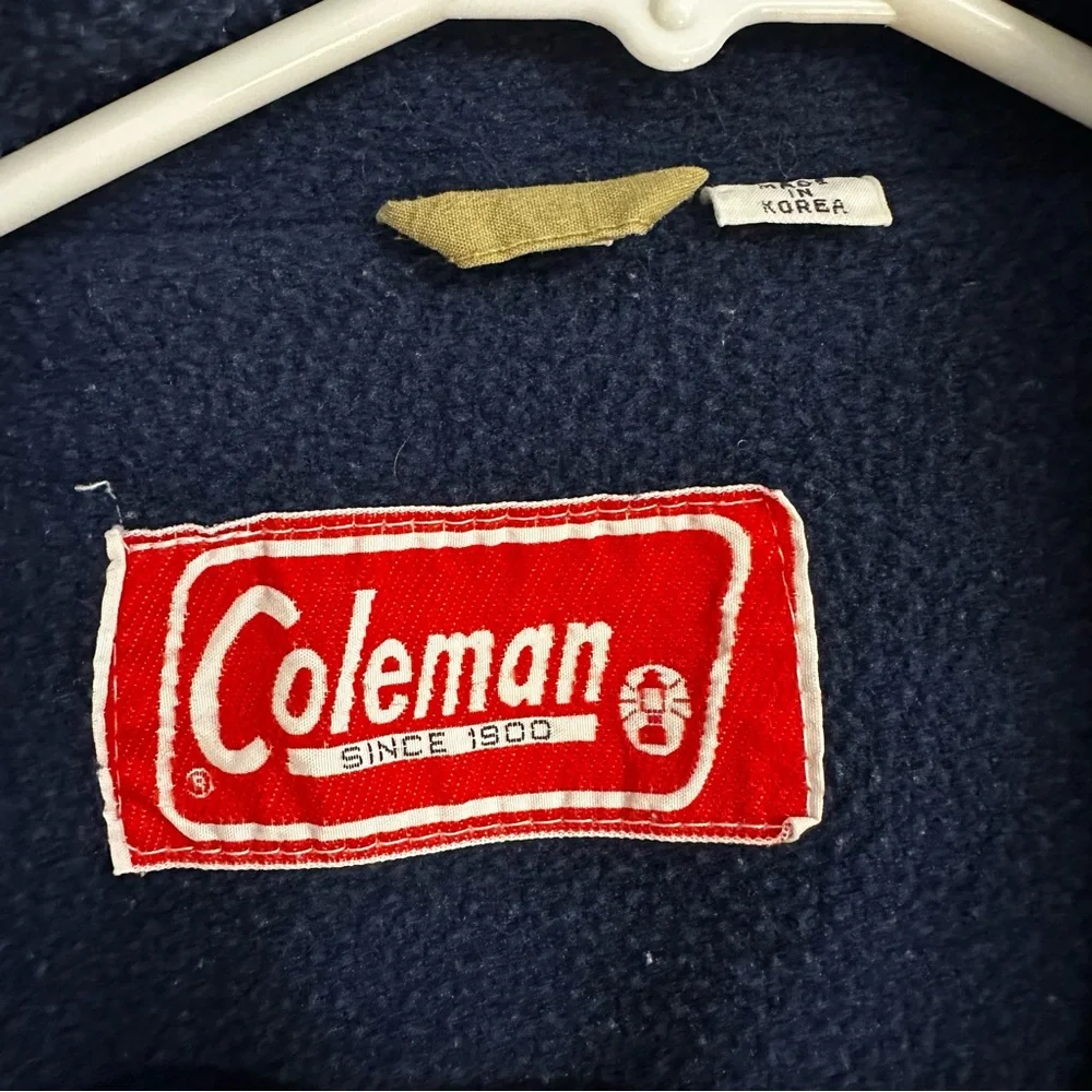 Coleman Work‎ Farm tan jacket tan nylon outer